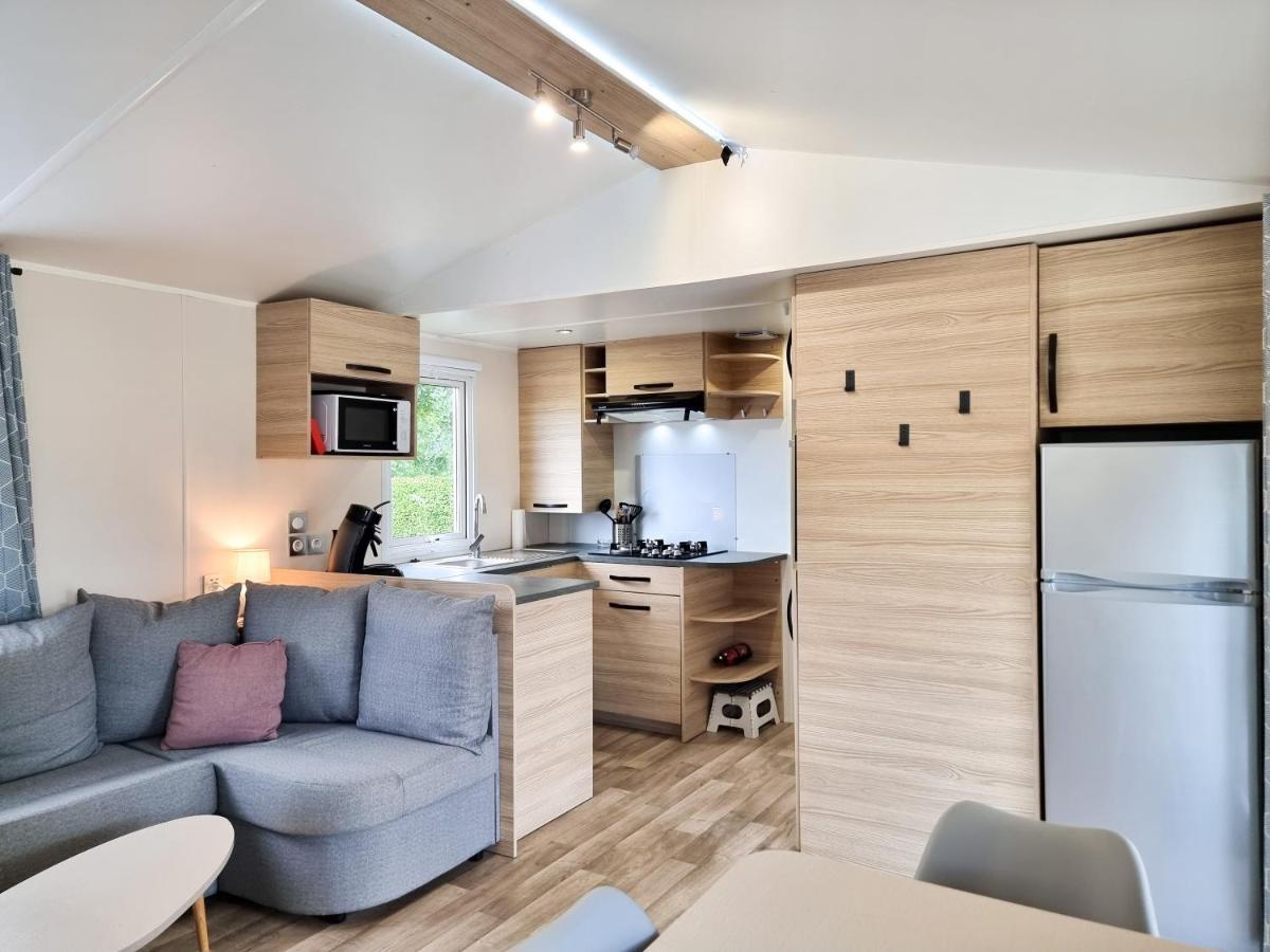 Prachtig Chalet Ok50 D12 Op Familiecamping โอชต์คาเปลเล ภายนอก รูปภาพ
